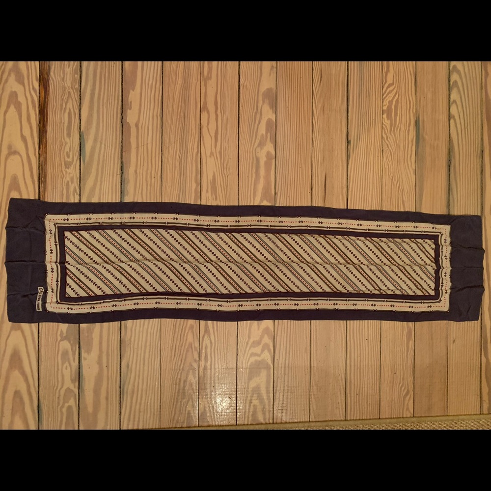 Celine vintage long scarf in silk
